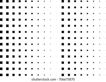 Abstract halftone dotted background. Monochrome pattern with square.  Vector modern pop art texture for posters, sites, cover, business cards, postcards, grunge art, labels layout, stickers.