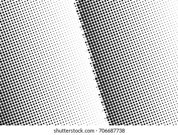 Abstract halftone dotted background. Monochrome pattern with square.  Vector modern pop art texture for posters, sites, cover, business cards, postcards, grunge art, labels layout, stickers.