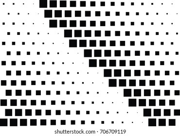 Abstract halftone dotted background. Monochrome pattern with square.  Vector modern pop art texture for posters, sites, cover, business cards, postcards, grunge art, labels layout, stickers.