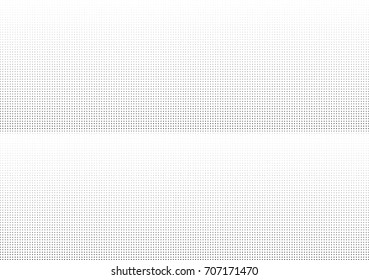 Abstract halftone dotted background. Monochrome futuristic grunge pattern, stars.  Vector modern optical pop art texture for posters, site, postcard, cover, labels, vintage sticker, mock-up layout.