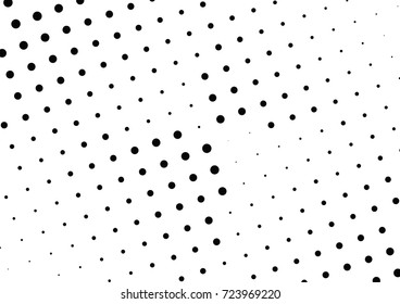 Abstract halftone dotted background. Monochrome pattern with dot and circles.  Vector modern futuristic texture for posters, sites, business cards, cover postcards, interior design, labels, stickers.