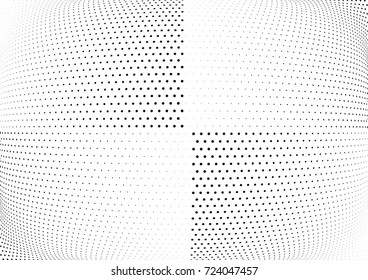 Abstract halftone dotted background. Monochrome pattern with dot and circles.  Vector modern pop art texture for posters, sites, business cards, cover postcards, interior design, labels, stickers.