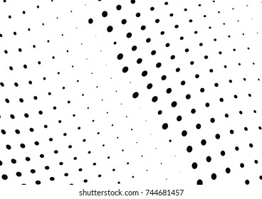 Abstract halftone dotted background. Monochrome pattern with dot and circles.  Vector modern pop art texture for posters, sites, business cards, cover postcards, interior design, labels, stickers.