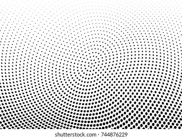 Abstract halftone dotted background. Monochrome pattern with dot and circles.  Vector modern pop art texture for posters, sites, business cards, cover postcards, interior design, labels, stickers.