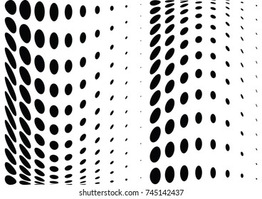 Abstract halftone dotted background. Monochrome pattern with dot and circles.  Vector modern pop art texture for posters, sites, business cards, cover postcards, interior design, labels, stickers.