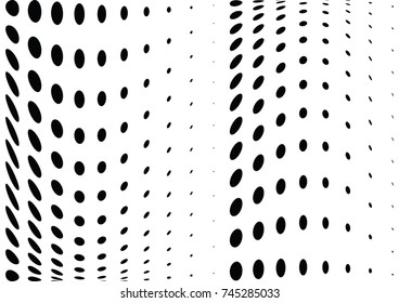 Abstract halftone dotted background. Monochrome grunge pattern with dot and circles.  Vector modern pop art texture for posters, sites, business cards, cover, postcards, labels, stickers layout.