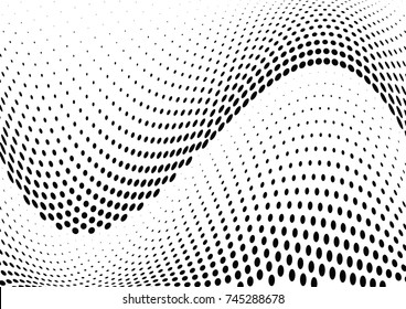 Abstract halftone dotted background. Monochrome grunge pattern with dot and circles.  Vector modern pop art texture for posters, sites, business cards, cover, postcards, labels, stickers layout.