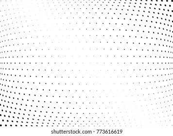 Abstract halftone dotted background. Monochrome pattern with dot and circles.  Vector modern pop art texture for posters, sites, business cards, cover postcards, interior design, labels, stickers.