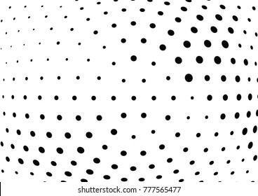 Abstract halftone dotted background. Monochrome pattern with dot and circles.  Vector modern pop art texture for posters, sites, business cards, cover postcards, interior design, labels, stickers.