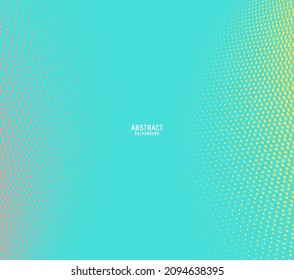 Abstract halftone dotted background. Technology pattern. Dot wave. Vector modern optical pop art texture for posters, sites, business cards, cover, labels mock-up, vintage layout