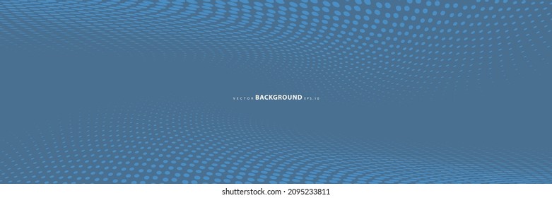 Abstract halftone dotted background. Technology pattern. Dot wave. Vector modern optical pop art texture for posters, sites, business cards, cover, labels mock-up, vintage layout