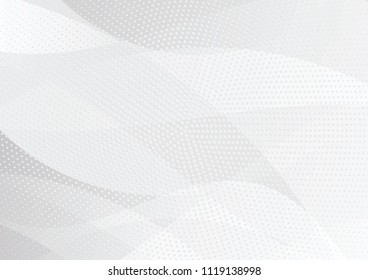Abstract halftone dotted background. Transparency  pattern, dot, circles, shadow.  Gray modern optical pop art texture for posters, sites, business cards, cover, labels mock-up, vintage stickers