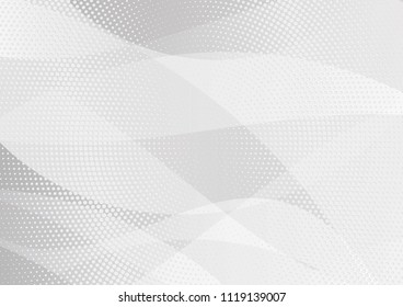 Abstract halftone dotted background. Transparency  pattern, dot, circles, shadow.  Gray modern optical pop art texture for posters, sites, business cards, cover, labels mock-up, vintage stickers