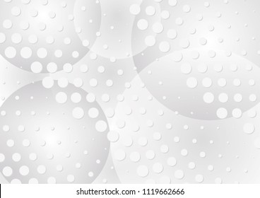 Abstract halftone dotted background. Transparency grunge pattern, dot, circles, shadow.  Gray modern optical pop art texture for posters, sites, business cards, cover, labels mock-up, vintage stickers