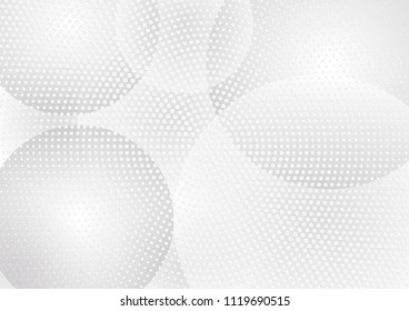 Abstract halftone dotted background. Transparency grunge pattern, dot, circles, shadow.  Gray modern optical pop art texture for posters, sites, business cards, cover, labels mock-up, vintage stickers