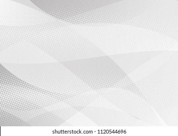 Abstract halftone dotted background. Transparency grunge pattern, dot, circles, shadow.  Gray modern optical pop art texture for posters, sites, business cards, cover, labels mock-up, vintage stickers