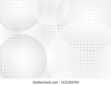 Abstract halftone dotted background. Transparency grunge pattern, dot, circles, shadow.  Gray modern optical pop art texture for posters, sites, business cards, cover, labels mock-up, vintage stickers