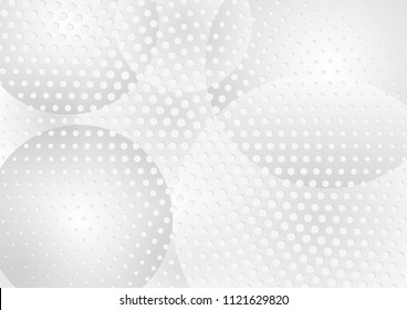 Abstract halftone dotted background. Transparency grunge pattern, dot, circles, shadow.  Gray modern optical pop art texture for posters, sites, business cards, cover, labels mock-up, vintage stickers
