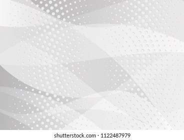 Abstract halftone dotted background. Transparency grunge pattern, dot, circles, shadow.  Gray modern optical pop art texture for posters, sites, business cards, cover, labels mock-up, vintage stickers