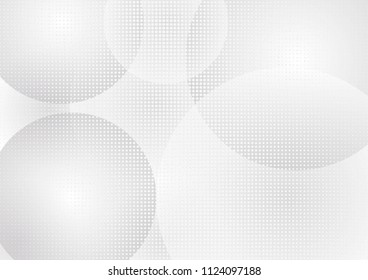 Abstract halftone dotted background. Transparency grunge pattern, dot, circles, shadow.  Gray modern optical pop art texture for posters, sites, business cards, cover, labels mock-up, vintage stickers