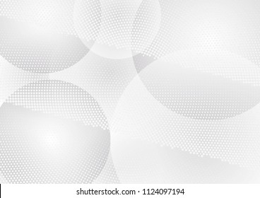 Abstract halftone dotted background. Transparency grunge pattern, dot, circles, shadow.  Gray modern optical pop art texture for posters, sites, business cards, cover, labels mock-up, vintage stickers