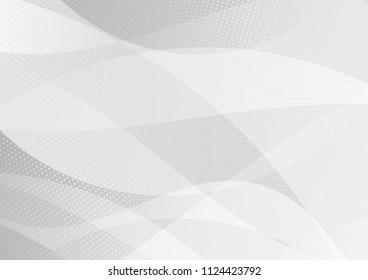 Abstract halftone dotted background. Transparency grunge star pattern, circles, shadow.  Gray modern optical pop art texture for posters, sites, business cards, cover, labels mock-up, vintage stickers