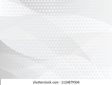 Abstract halftone dotted background. Transparency grunge pattern, dot, circles, shadow.  Gray modern optical pop art texture for posters, sites, business cards, cover, labels mock-up, vintage stickers