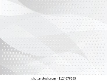 Abstract halftone dotted background. Transparency grunge pattern, dot, circles, shadow.  Gray modern optical pop art texture for posters, sites, business cards, cover, labels mock-up, vintage stickers