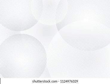 Abstract halftone dotted background. Transparency grunge pattern, dot, circles, shadow.  Gray modern optical pop art texture for posters, sites, business cards, cover, labels mock-up, vintage stickers