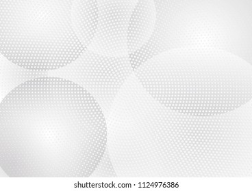 Abstract halftone dotted background. Transparency grunge pattern, dot, circles, shadow.  Gray modern optical pop art texture for posters, sites, business cards, cover, labels mock-up, vintage stickers