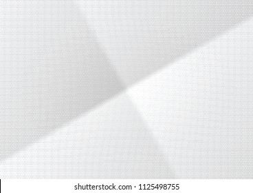 Abstract halftone dotted background. Transparency grunge rectangle pattern, square, shadow.  Gray modern optical pop art texture for posters, site, business card, cover, label mock-up, vintage sticker