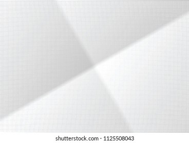 Abstract halftone dotted background. Transparency grunge rectangle pattern, square, shadow.  Gray modern optical pop art texture for posters, site, business card, cover, label mock-up, vintage sticker