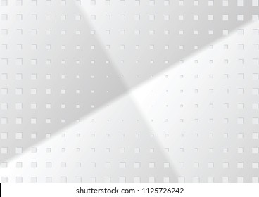 Abstract halftone dotted background. Transparency grunge rectangle pattern, square, shadow.  Gray modern optical pop art texture for posters, site, business card, cover, label mock-up, vintage sticker