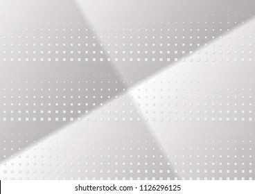 Abstract halftone dotted background. Transparency grunge rectangle pattern, square, shadow.  Gray modern optical pop art texture for posters, site, business card, cover, label mock-up, vintage sticker