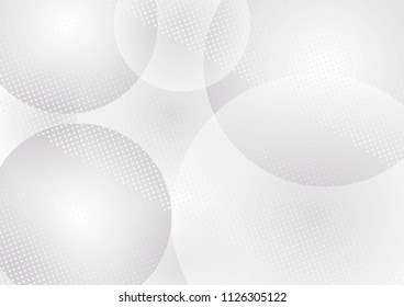 Abstract halftone dotted background. Transparency grunge pattern, dot, circles, shadow.  Gray modern optical pop art texture for posters, sites, business cards, cover, labels mock-up, vintage stickers