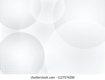 Abstract halftone dotted background. Transparency grunge pattern, dot, circles, shadow.  Gray modern optical pop art texture for posters, sites, business cards, cover, labels mock-up, vintage stickers