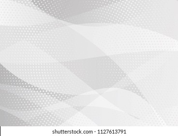 Abstract halftone dotted background. Transparency grunge pattern, dot, circles, shadow.  Gray modern optical pop art texture for posters, sites, business cards, cover, labels mock-up, vintage stickers