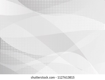 Abstract halftone dotted background. Transparency grunge pattern, dot, circles, shadow.  Gray modern optical pop art texture for posters, sites, business cards, cover, labels mock-up, vintage stickers