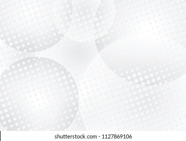 Abstract halftone dotted background. Transparency grunge pattern, dot, circles, shadow.  Gray modern optical pop art texture for posters, sites, business cards, cover, labels mock-up, vintage stickers
