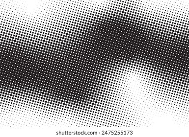 Abstractas fondo punteado de semitono, patrón de grunge trenzado de semitono