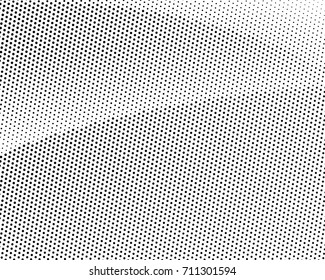 Abstract halftone dotted black and white background - vector illustration. Template for business, design, texture and postcards.