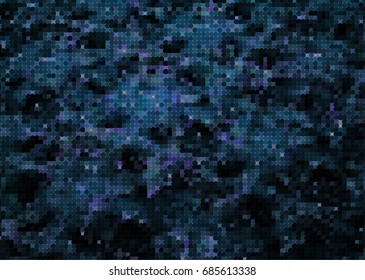 Abstract Halftone Dotted Blue Background. Vector Modern Futuristic Texture for Labels, Posters, Interior Design, Stickers, Business Cards. Minimal Covers Design with Dot, Circles. Abstract halftone 
