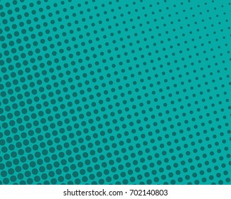 Abstract halftone dotted blue background - vector illustration. Template for business, design, texture and postcards.