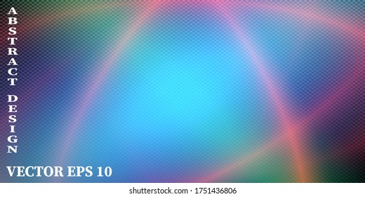 Resumen de fondo colorido de medio tono con puntos - ilustración vectorial. Plantilla para negocios, diseño, textura y postales.