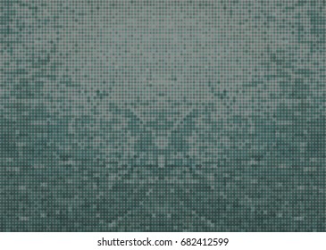 Abstract halftone dotted Green Background. Vector modern futuristic texture for labels,  posters, interior design, stickers, business cards. Minimal covers design with dot and circles. Eps10 vector.