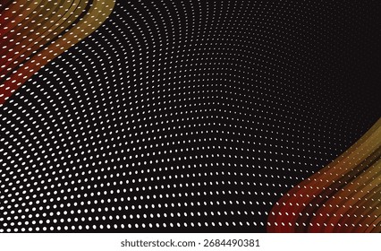 Fundo de meio-tom abstrato pontilhado grunge
