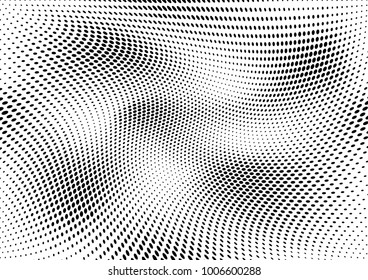 Abstract halftone dotted grunge pattern texture. Retro comic pop background. Vector modern grunge background for posters, sites, business cards, postcards, interior and cover design.
