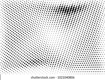 Abstract halftone dotted grunge pattern texture. Retro comic pop background. Vector modern grunge background for posters, sites, business cards, postcards, interior and cover design.