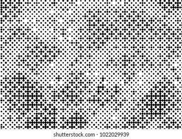 Abstract halftone dotted grunge pattern texture. Retro comic pop background. Vector modern grunge background for posters, sites, business cards, postcards, interior and cover design.