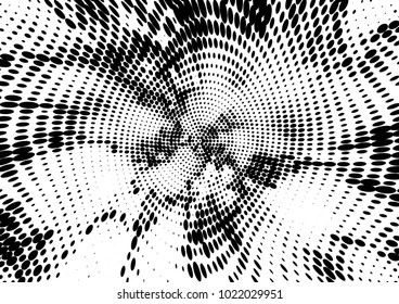 Abstract halftone dotted grunge pattern texture. Retro comic pop background. Vector modern grunge background for posters, sites, business cards, postcards, interior and cover design.